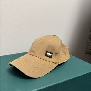 CAT Tan Baseball Cap